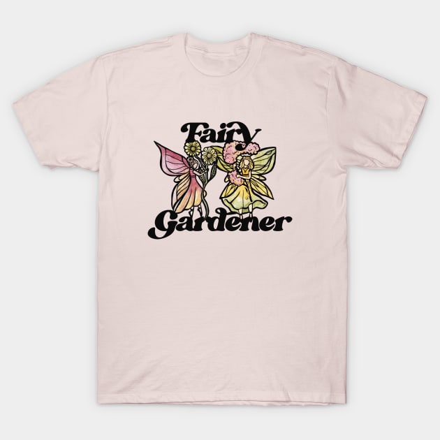 Fairy Gardener T-Shirt by bubbsnugg